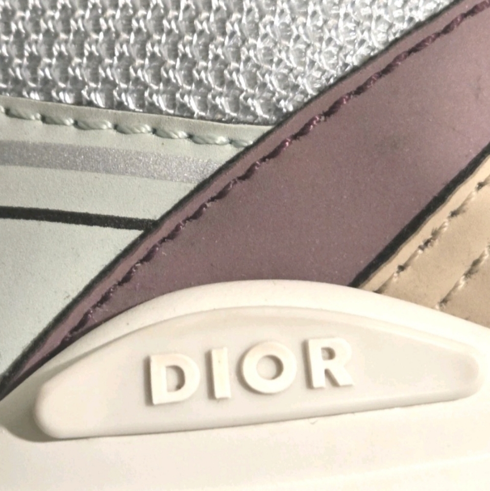 Dior B30 'Reflective CD30 Light Green Purple EU 41 / US Wmns Sz 10 /Mens Sz 8 - Picture 9 of 15